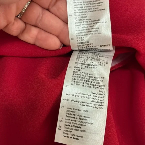 Sandro Paris Leana Wrap-Effect balloon sleeved mini dress from Neiman’s - Picture 16 of 16